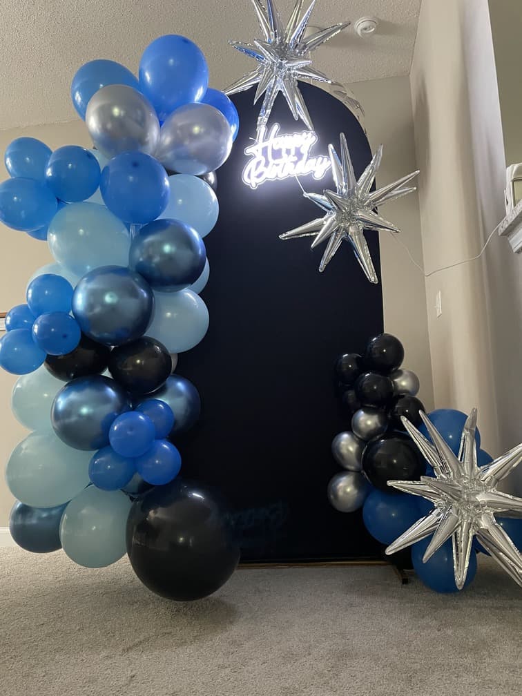 Boy Birthday Party Decor - Main View