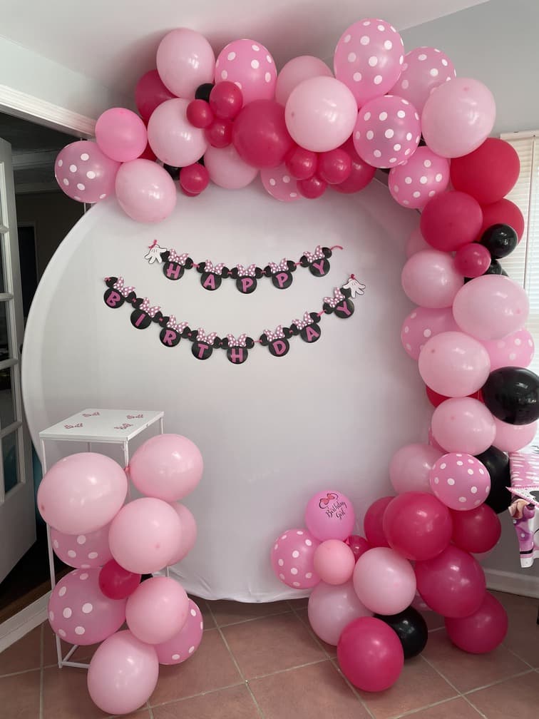 Girl Birthday Party Decor - Main View