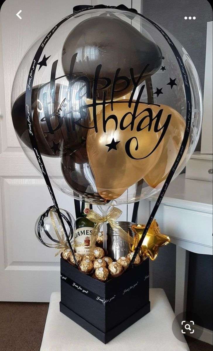 Gift Box with Transparent Balloon